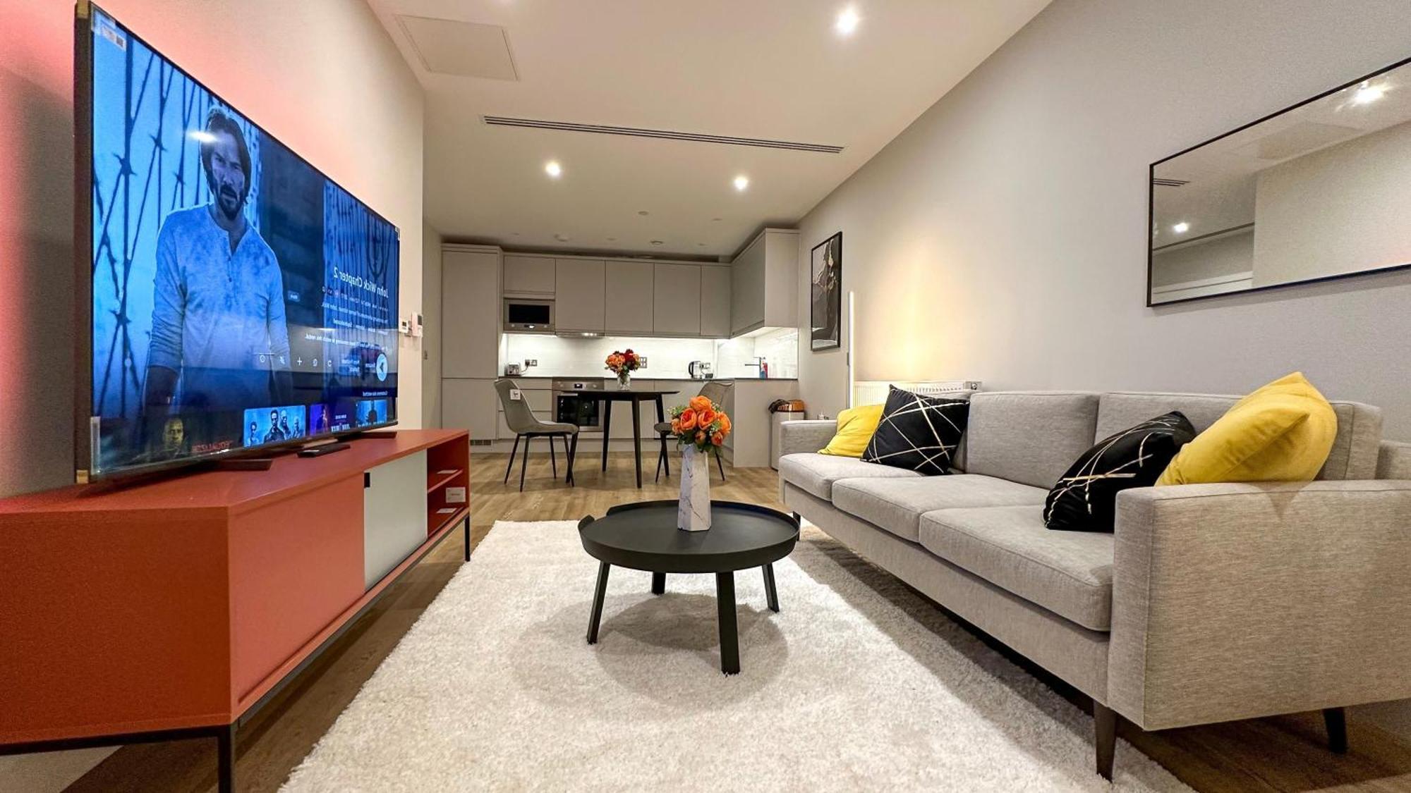 Duplex 3Bed 3Bath Modern Fast Wifi - Luxurylondonstays Bagian luar foto