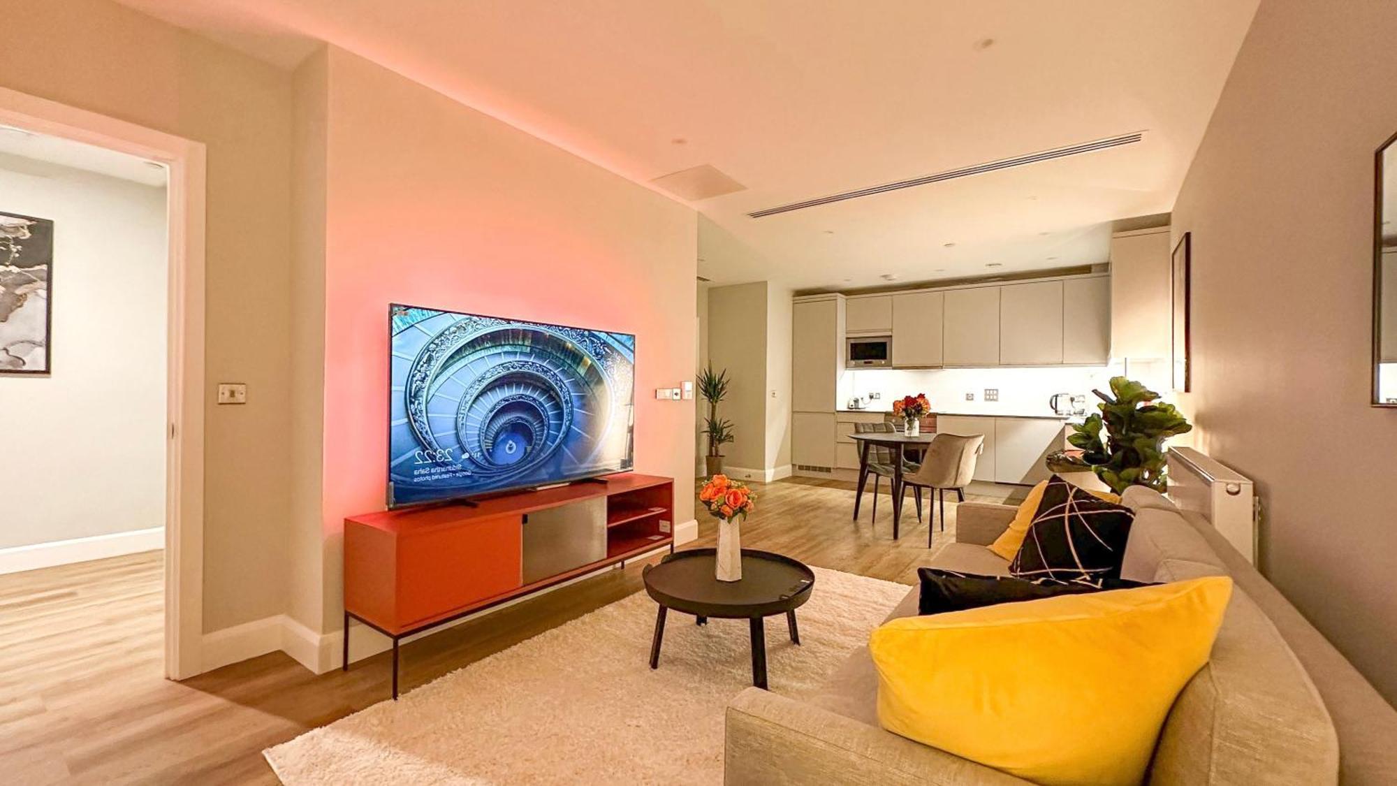 Duplex 3Bed 3Bath Modern Fast Wifi - Luxurylondonstays Bagian luar foto